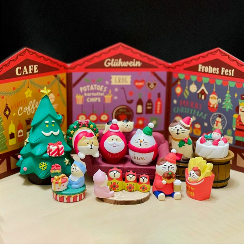 Bonsai Garden In Japan - Dekorasi Adegan Seri Natal Dekorasi Rak