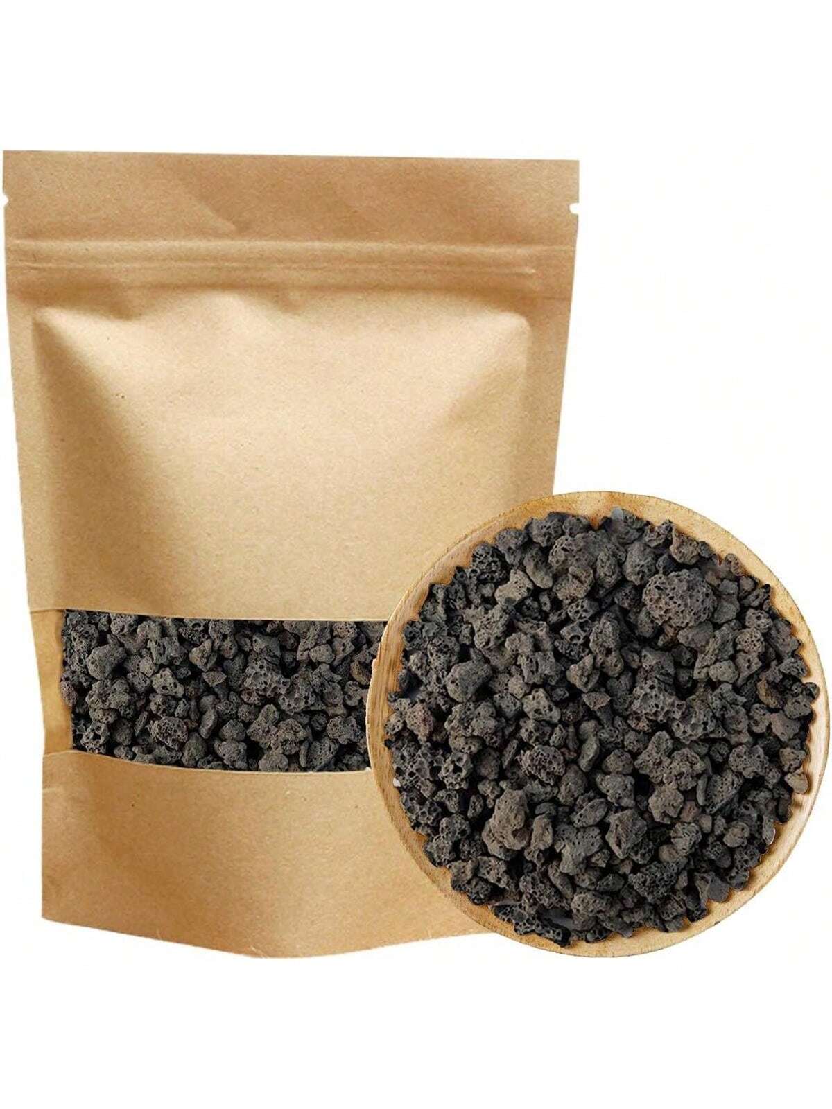 Sphagnum Moss Bag - Aditif tanah batu Lava Horticultural hitam