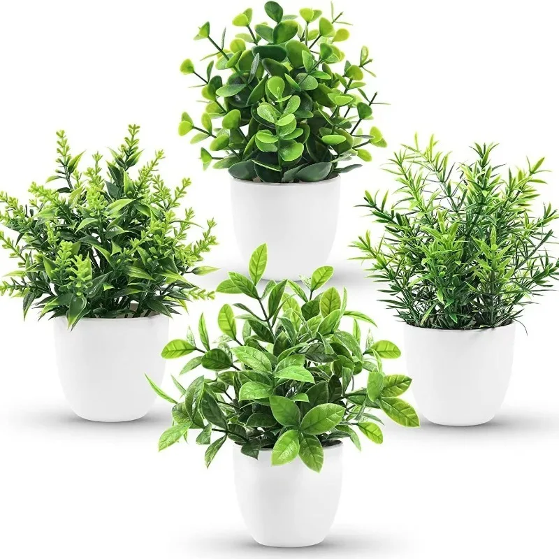 Bonsai Garden Kit - Tanaman pot buatan plastik dekorasi rumah,