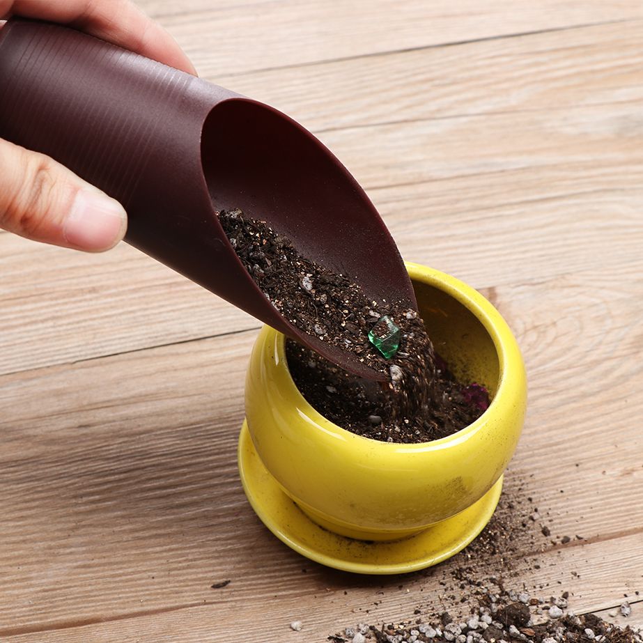 Bonsai Garden Kit - 1 Buah Sekop Tanah Plastik Cangkir
