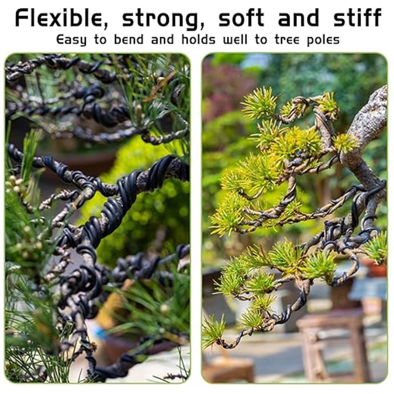 Kawat Aluminium Pembentuk Poho - Bonsai Garden Design ulasan dan harga