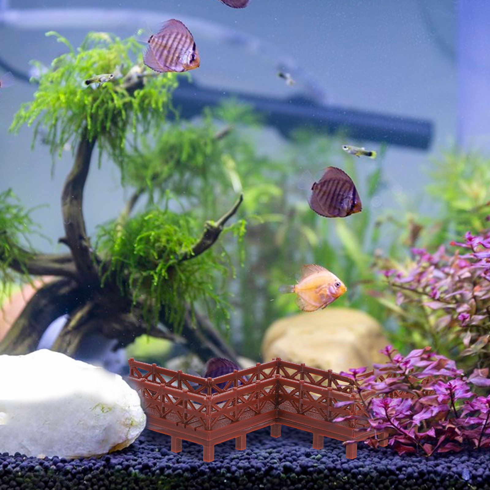 Patung Taman Jembatan Mini, De - Bonsai Garden Set Up ulasan dan harga