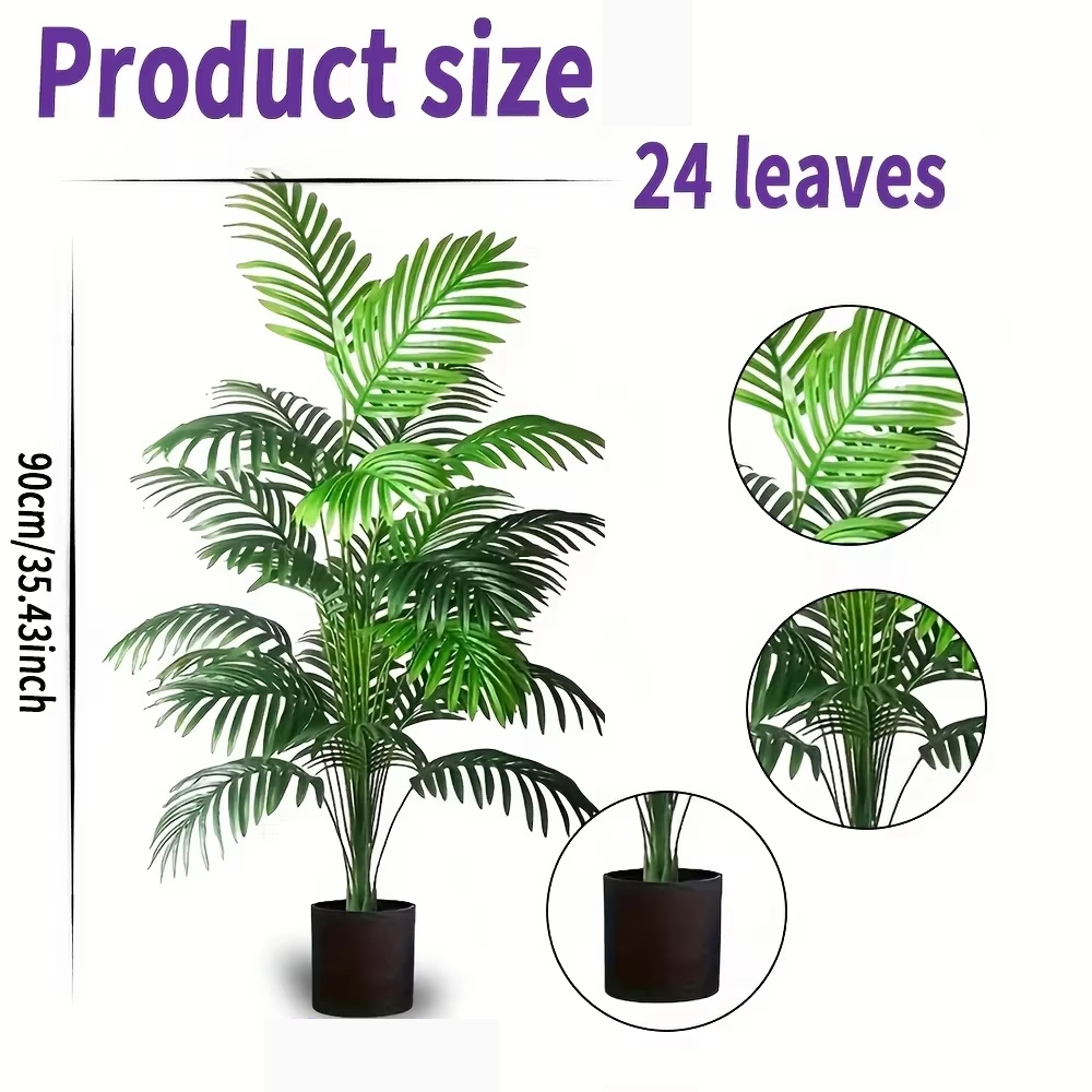 24 Daun Palem Areca Tanaman Bu - Bonsai Garden Kit ulasan dan harga