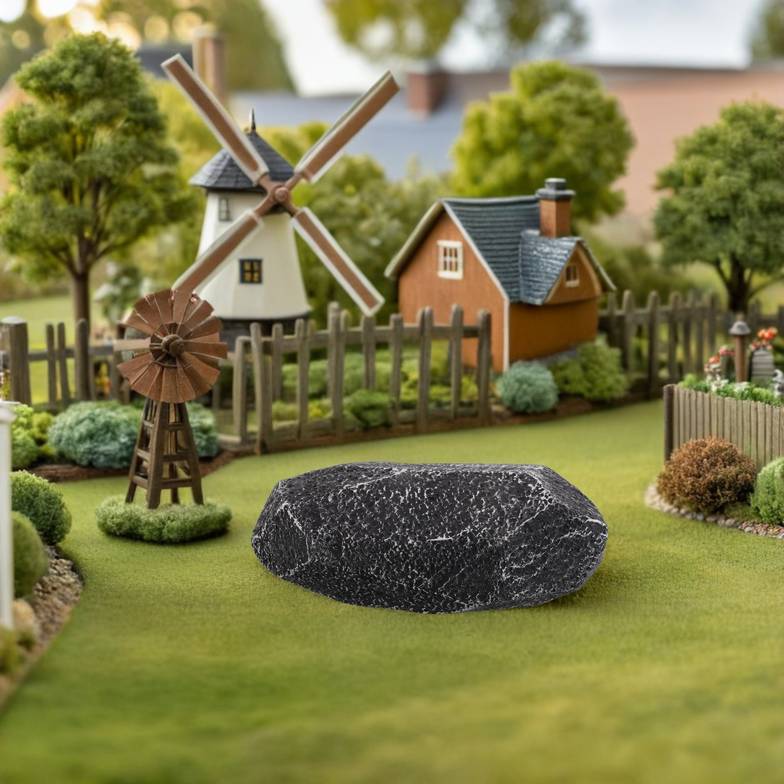 Batu Dekoratif Buatan dari Bus - Bonsai Garden Set Up ulasan dan harga