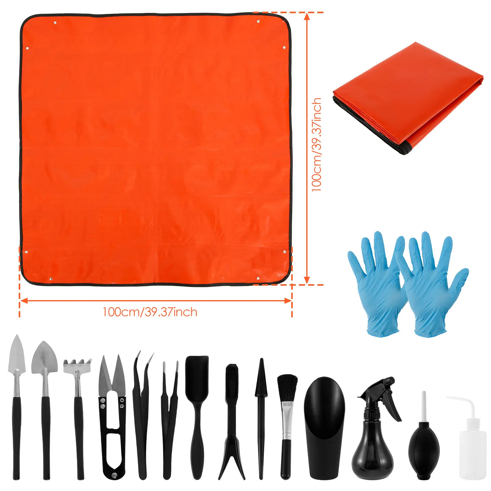 Alat tanaman sukulen 13/16 bua - Bonsai Garden Kit ulasan dan harga