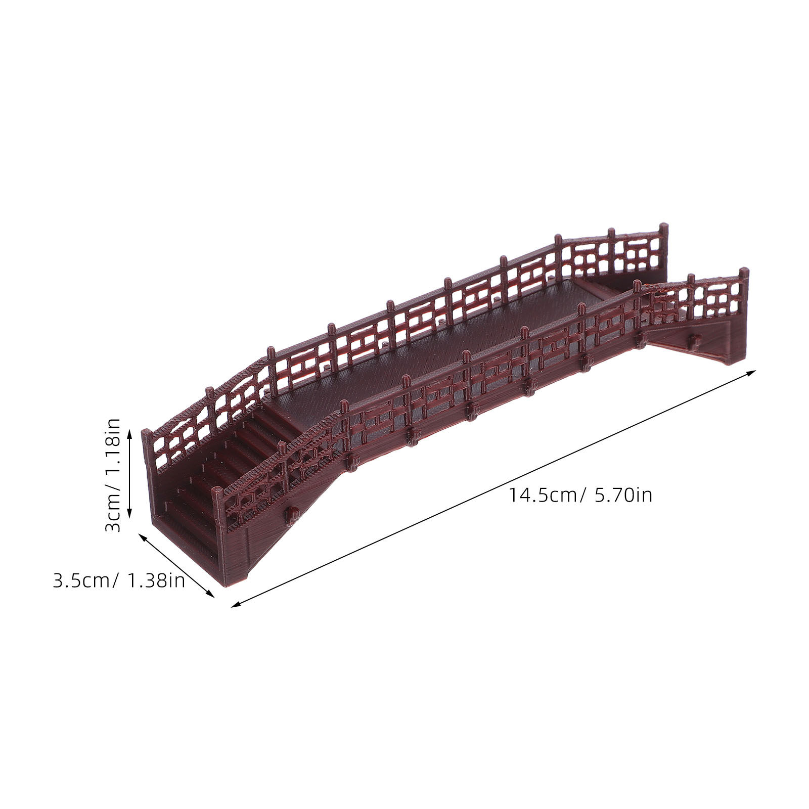 Ornamen Jembatan Miniatur Gaya - Bonsai Garden Set Up ulasan dan harga