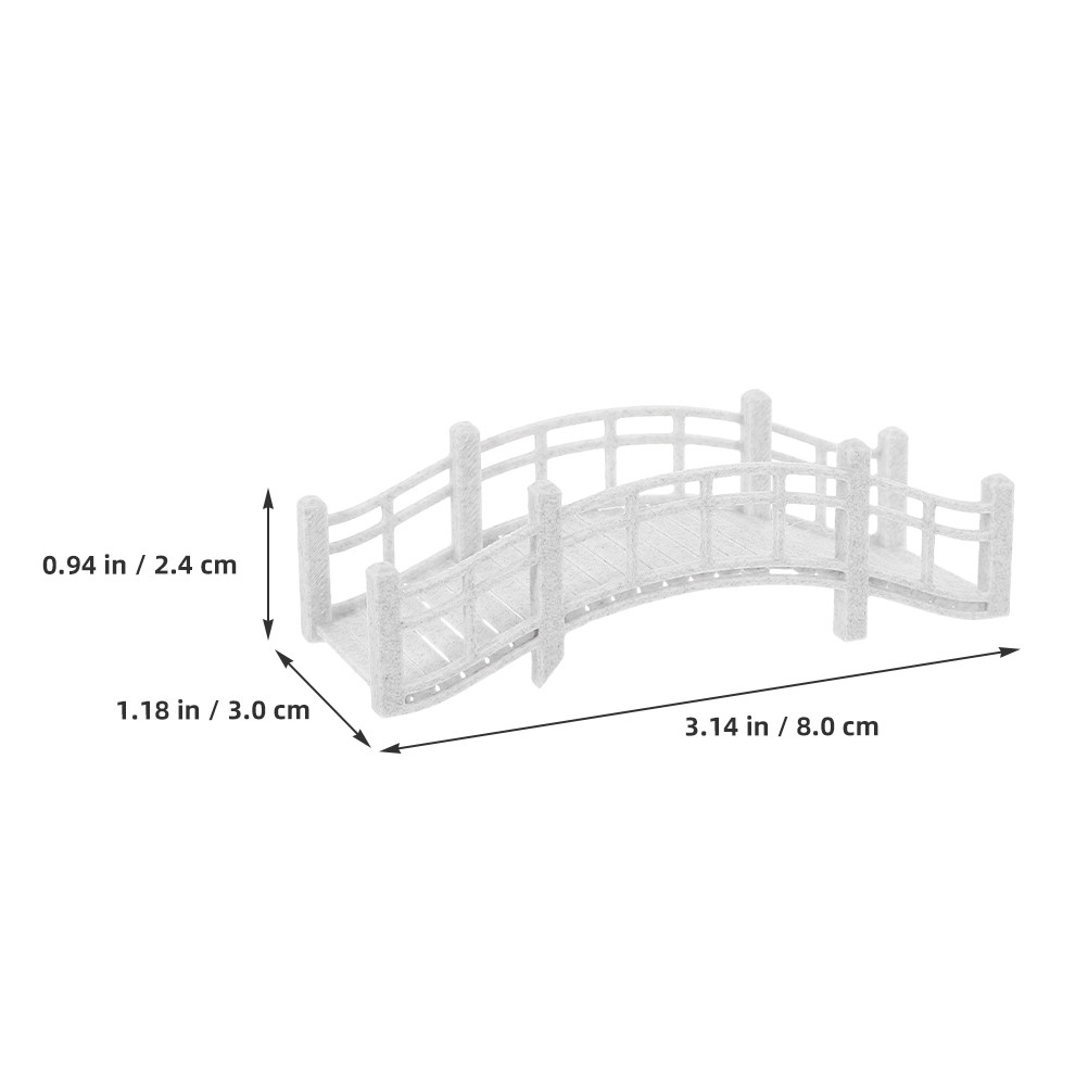 Miniatur Jembatan Lengkung Vin - Bonsai Garden Set Up ulasan dan harga